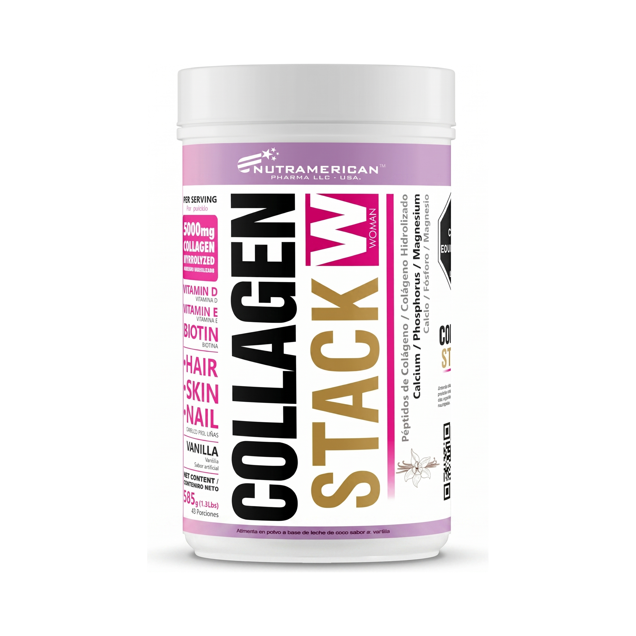 Nutramerican Collagen Stack (45 servicios)
