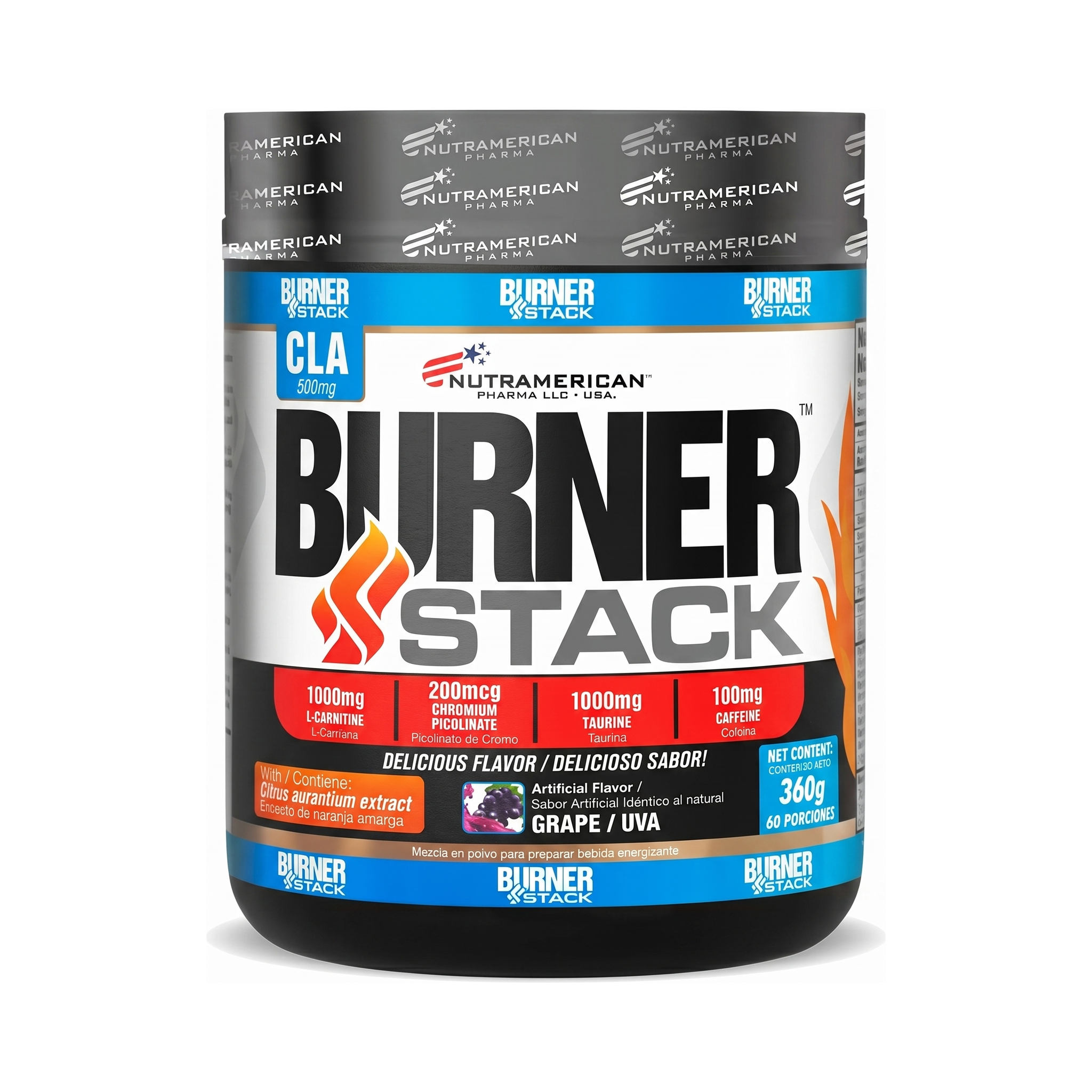 Nutramerican Burner Stack (60 servicios)