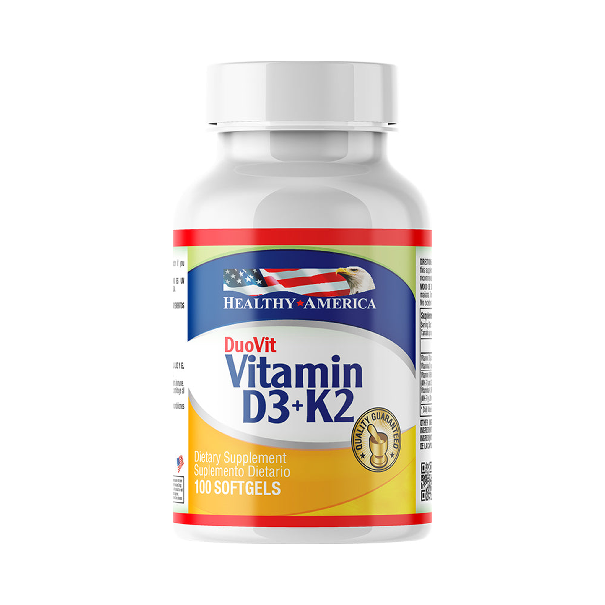 Healthy America Vitamin D3 + K2 Duovit
