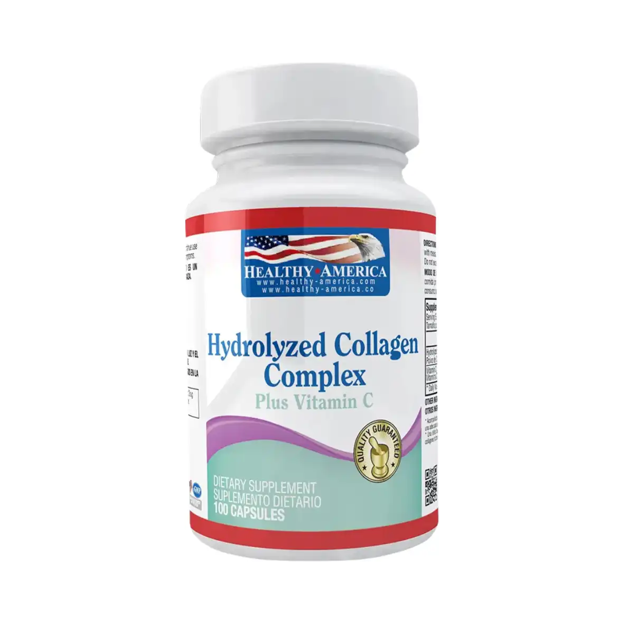 Healthy America Hydrolyzed Collagen Complex Plus Vitamin C